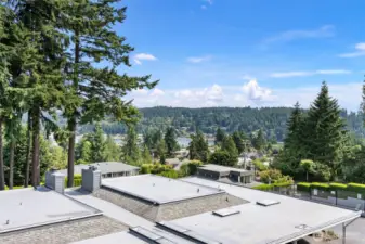 Enjoy the Harbor views from your spacious deck.