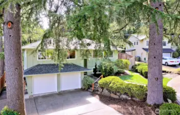 Front of the home