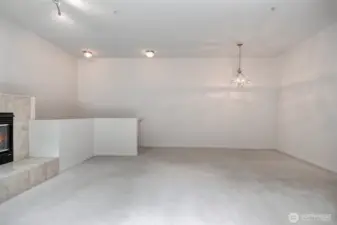 Inviting open floor plan.