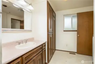 Continental/main bathroom.