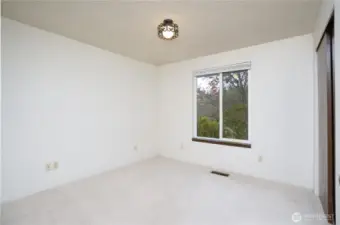 Two of three bedrooms