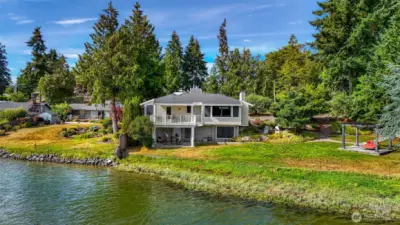 Fly-fish from the shores of your own garden.