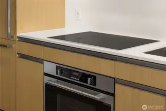 stainless-steel oven