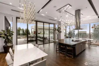 Enjoy amenities including 24/7 concierge, private dining rooms,