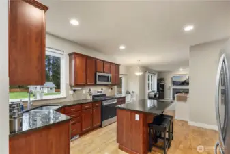 Kitchen from Dining area