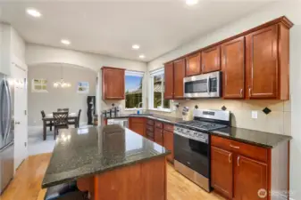 Ample Cabinets for Storage