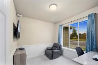 Den/Office room off the Entry