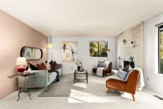 Plenty of room here to enjoy.