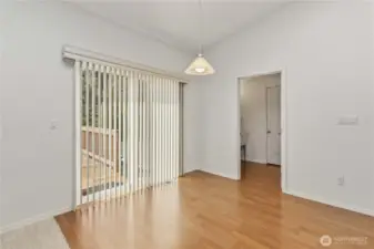 Half bath in mud room
