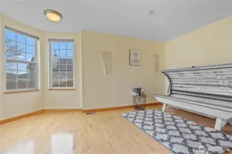 Additional finished space offering flexibility for gym, storage, or creative workspace.