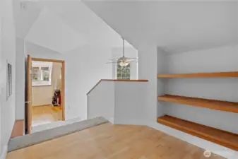 Flexible loft or bonus area—ideal for office, reading nook, or playroom.