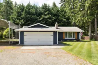Welcome home! Fresh paint and immaculately maintained yard.