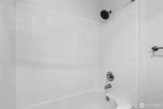 Bathtub in second bath