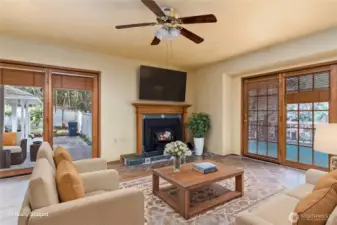 Family Room - Staged