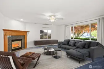 Main living room - Virtually Staged