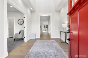 Open 2-story entry. Pictures depict a previously built home similar to the home going to be built on this lot. Floor plans, Elevations, colors, upgrades & materials may be different.