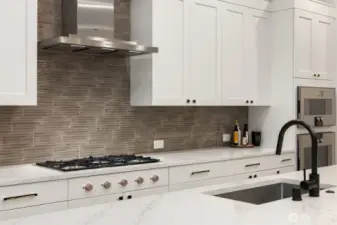 Luxe Full-Height Backsplash