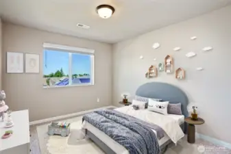 Bed 3 Virtual Staged