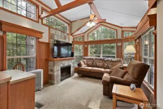 As beautiful as the day they bought this park model.