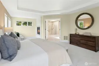 Upper-level bedroom with Ensuite