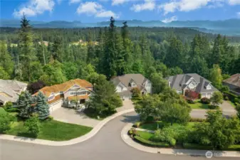 Stunning panoramic views from every corner of the home, offering a peaceful and picturesque setting year-round.