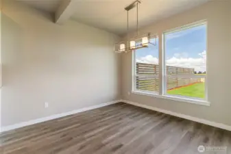Dining area.   Pic for reference of like unit. 552 Northview is under construction.