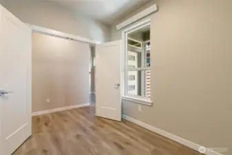 Bedroom #2 on main floor.   Pic for reference of like unit. 552 Northview is under construction.