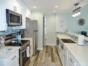 Spacious Kitchen...light and bright.