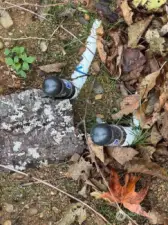 Septic Drain field is installed