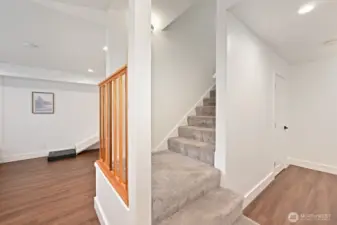 Stairwell downstairs