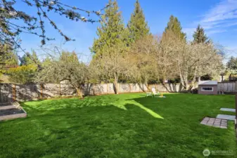 So very peaceful and private!