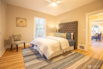 Bedroom on main floor
