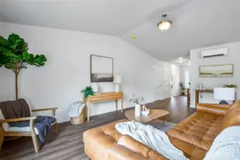 Photographs are for illustrative purposes only. Features, finishes, interior/exterior colors, landscaping and floorplan shown may vary from actual homes built.