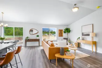 Photographs are for illustrative purposes only. Features, finishes, interior/exterior colors, landscaping and floorplan shown may vary from actual homes built.