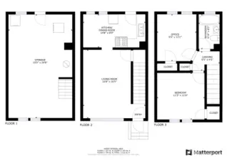1507-Floorplans w/ Sq ft