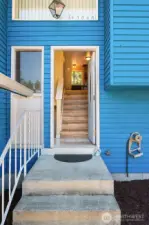 Welcoming entryway