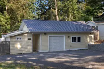 Driveway entrance