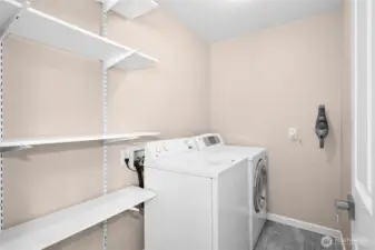 Laundry Room With Storage