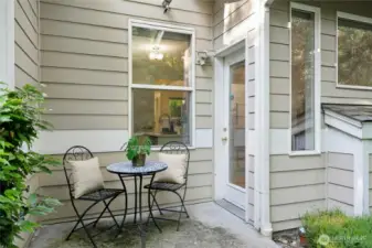 Back Patio opens to Greenbelt