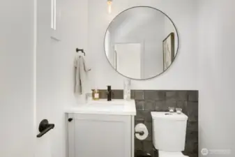 half bathroom