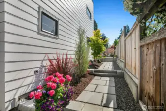 private entry path