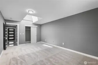 Secondary bed - again with skylight