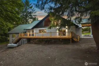 Check out this large deck