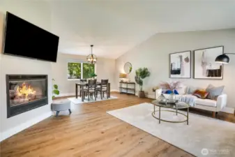 This home is set up for Smart Home systems like Alexa, Google Home, etc. and wireless TV capability with Smart Lights and Locks.
