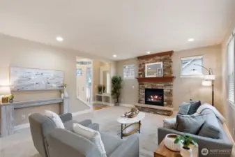 Great Natural Lighting throughout home