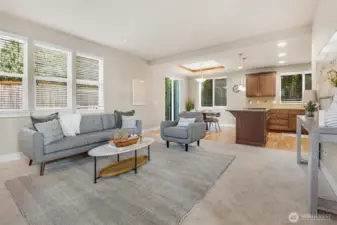 Open Concept Living Space