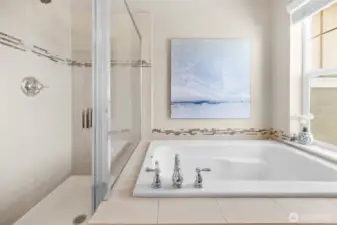 Light filled masterbath