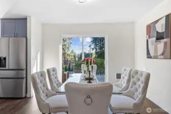 Upstairs Dining with Deck Access