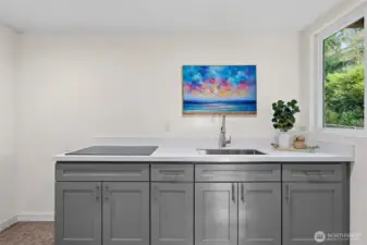 Downstairs 2nd Kitchen/Bar