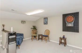 Test your aim and enjoy some friendly competition with dart games in community rec area